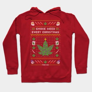 Funny or Die: Smoke Weed Every Christmas Hoodie